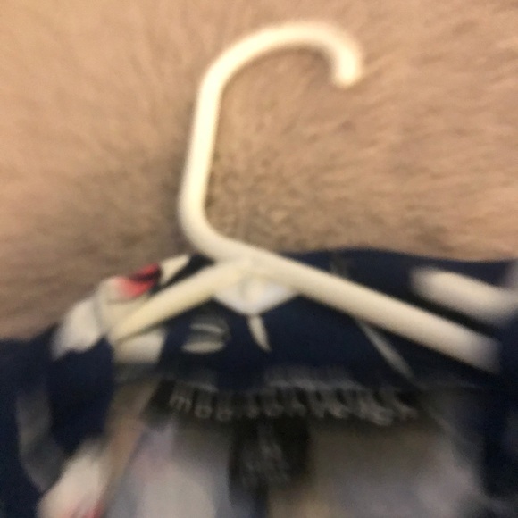 NWT Sz M Madison Leigh Dress Navy Coral - Picture 5 of 8